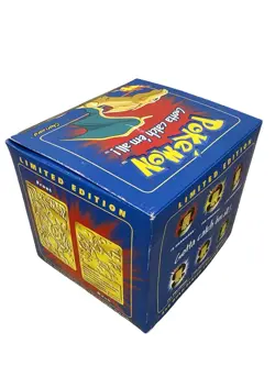 1999 Pokemon Burger King Charizard 23K Gold Plated Card & SEALED Pokeball BLUE - Image 4