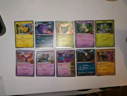 Pokemon Trick or Trade 2024 Cosmos Holo 10 Card Set - Image 3
