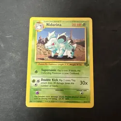 Nidorina Jungle Set 40/64 Pokemon Card D32 - Image 1