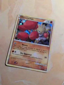 Hitmonchan HGSS24 Holo HGSS Promo Pokemon Trading Card Game TCG Holo Bleed ✨ - Image 4