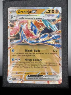 Greninja Ex TWM 106/167 Twilight Masquerade Double Rare Holo Card Pokemon TCG NM - Image 1