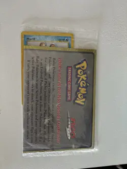 MARILL POKEMON Black Star PROMO Pokemon Card #29 SEALED/New Neo Genesis 2000 - Image 1