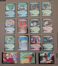 2001 Dragon Ball Z TCG 23 Card Lot Score & Funimation Nail & Dende Holo Foils - Image 1