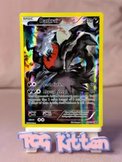 Darkrai XY114 Card 'A' Black Star Promo Mythical Premium Collection NM TCGKITTEN - Image 1