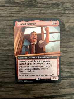 J. Jonah Jameson (Extended Art) - *FOIL* -Magic Con PROMO #3 - MTG - Image 1