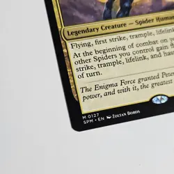 Magic The Gathering SPM Spider-Man Mythic M 0127 Cosmic SpiderMan Near Mint - Image 3