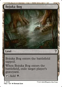 Bojuka Bog Light Play, English Magic the Gathering MTG The List - Image 1