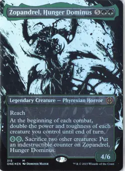 Zopandrel, Hunger Dominus Foil (Showcase) M Phyrexia: All Will Be One 315 NM - Image 1