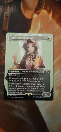 Aerith Gainsborough (Borderless) Final Fantasy Regular - Image 1