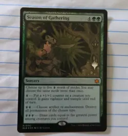Season of Gathering #0192 MTG: Bloomburrow Promo FOIL Mythic NM-M - Image 1