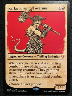 Karlach, Fury of Avernus Showcase Commander Legends: Battle for Baldur's Gate NM - Image 1