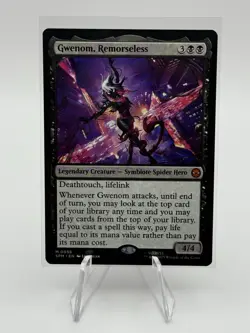 Gwenom Remorseless 0056 Mythic Non Foil - Magic MTG Marvel's Spider-Man - Image 1