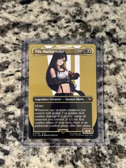 MTG Tifa, Martial Artist (Borderless) Commander: Final Fantasy Regular English - Image 1