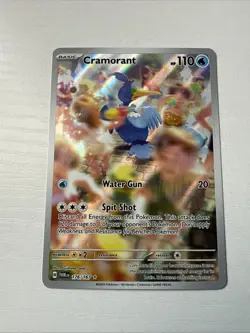 Pokemon Card - Cramorant Twilight Masquerade 176/167 Illustration Rare NM/M - Image 1