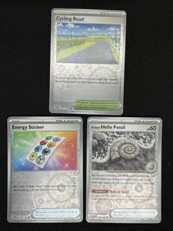 Pokemon TCG TRAINER Lot x3 Reverse Holo SV 151 - Image 1