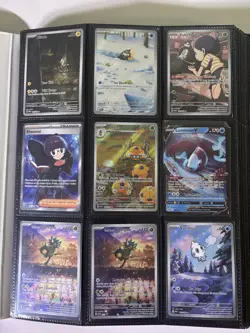Pokemon TCG Binder With Full Art, Rare, And Hundreds Of Holo Cards!! - Image 1
