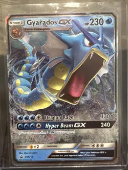 Gyarados GX | MINT | Black Star Promo SM212 | Pokemon Near Mint Holo Rare - Image 1