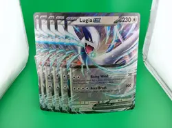 5x Pokemon TCG Lugia ex (Jumbo) 017/034 Black Star Promo OVERSIZED - Image 1