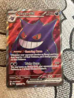 Pokemon Gengar EX Holo Full Art Temporal Forces 193/162SV05 - Image 1