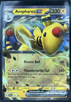 Ampharos ex - SVP016 - Black Star Promo - Scarlet & Violet - Mint/NM - Pokemon - Image 1