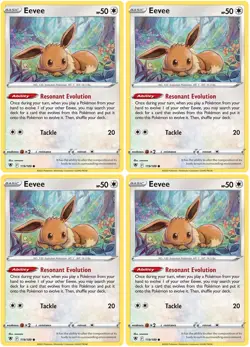 4x Eevee [119/189] Common Astral Radiance Mint-Near Mint Pokemon TCG - Image 1