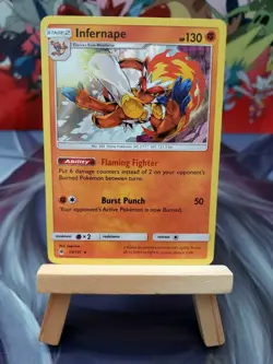 Infernape [59/131] Holo Rare, SM Forbidden Light, Mint/NM, Pokemon TCG - Image 1