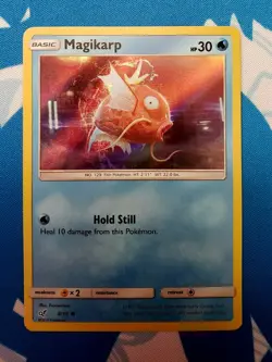 2x Magikarp [8/18] Holo Rare, Detective Pikachu Set, Mint/NM, Pokemon TCG - Image 1