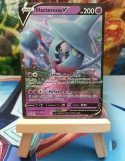Hatterene V [SWSH055] Promo, Champion's Path, Mint/NM, Pokemon TCG - Image 1