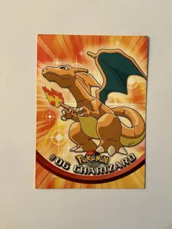 Charizard #6 1999 Topps Pokemon TV Animation - Image 1