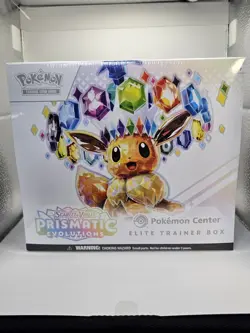 Prismatic Evolutions Pokemon Center Elite Trainer Box PC ETB Factory Sealed - Image 2