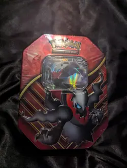 2017 Pokemon Battle Orgins Tin Darkrai EX Sealed Tin - Image 1
