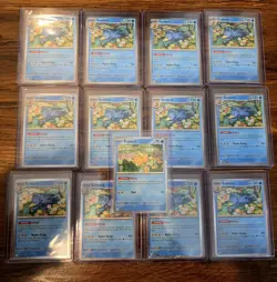 Pokemon Mega Evolutions (1) Psyduck 007 (12) Golduck 008 Black Star Promo Holo - Image 1