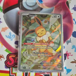 Pokemon Eevee TCG SVP173 Prismatic Evolutions ETB Promo Sealed - Image 2