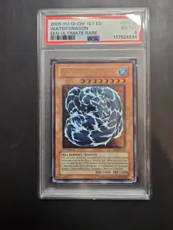 Yu-Gi-Oh Water Dragon 1st Edition Ultimate Rare Elemental Energy EEN-EN015 - Image 1