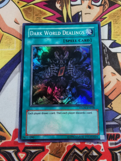 Dark World Dealings ston-en038 Unltd Ed (NM) Super Rare Yu-Gi-Oh! - Image 1