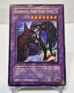 Elemental Hero Dark Neos POTD-EN033 Ultra Rare 1st Edition Yugioh 6257 - Image 1