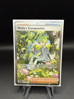 Pokemon TCG Mega Evolution Wally’s Compassion Trainer Card 186/132 - Image 1