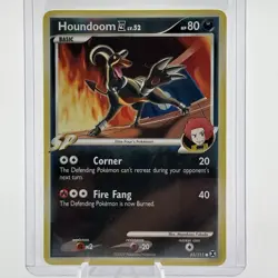 Pokemon: Houndoom 65/111 Rising Rivals Reverse Holo NM Near Mint Card - Image 1