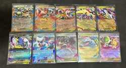 Pokemon Mega Evolution Double Rare Full Set (10 Cards) - Image 1