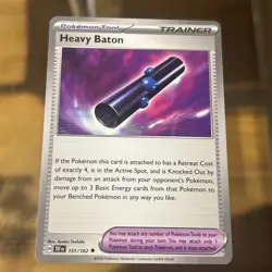 Heavy Baton 151/162 Sv05: Temporal Forces Regular NM Pokemon Card - Image 1