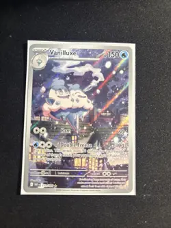 Vanilluxe Illustration Rare 2025 Pokemon TCG White Flare Card - Image 1