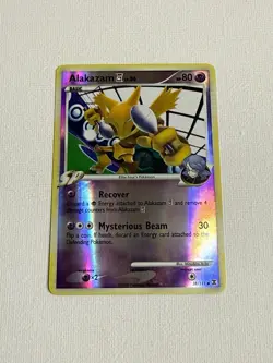 Pokemon Card: Alakazam REVERSE HOLO 38/111 Platinum Rising Rivals Set Rare! - Image 1