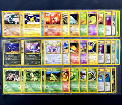 2000 Pokemon NEO GENESIS Set NEAR COMPLETE Unlimited Edition NON HOLO Cards Lot - Image 1