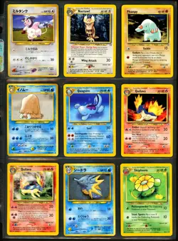 2000 Pokemon NEO GENESIS Set NEAR COMPLETE Unlimited Edition NON HOLO Cards Lot - Image 4