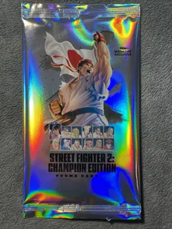 Sealed Street Fighter 2: Champion Edition Promo Card PSA Magazine Exclusive - Image 1
