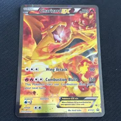 Pokemon Card Charizard EX XY121 Black Star Promo - Image 1