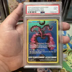 Pokemon Galarian Moltres SWSH284 SWSH: Sword & Shield Promo Cards PSA 9 - Image 1