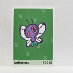 Pookiemoot Butterless #12 Butterfree Parody Card Fan Art Derpy - Image 1