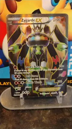 ZYGARDE EX Fates Collide Series POKEMON Full-Art Holo 2017 Trading Card 54a/124 - Image 1