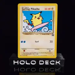 Surfing Pikachu 28/53 - WoTC Promo - Regular Promo - Pokemon Card TCG - LP - Image 1